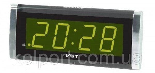Настільні електронні LED годинник, будильник VST CX 730-2 від компанії Інтернет-магазин "Tovar-plus. Com. Ua" - фото 1