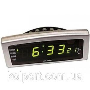 Настільні електронні LED годинник Caixing CX 818 від компанії Інтернет-магазин "Tovar-plus. Com. Ua" - фото 1