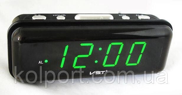 Настільні електронні LED годинник VST 738 від компанії Інтернет-магазин "Tovar-plus. Com. Ua" - фото 1