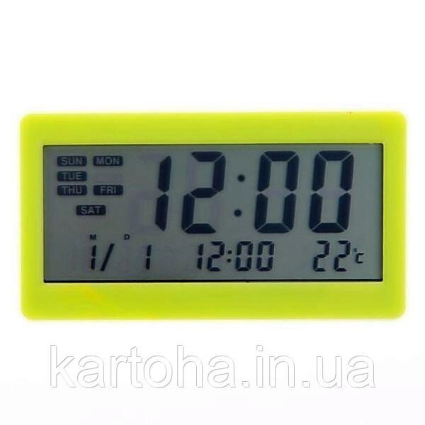 Настільні, компактні годинник Generic Годинники Generic DC-208 будильник термометр календар від компанії Інтернет-магазин "Tovar-plus. Com. Ua" - фото 1