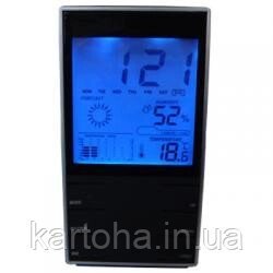 Настільний годинник метеостанція st-8007 з термометром, гігрометром, підсвічуванням від компанії Інтернет-магазин "Tovar-plus. Com. Ua" - фото 1