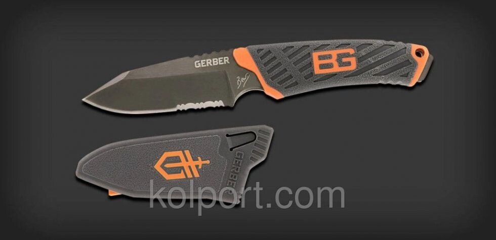 Ніж GERBER Bear Grylls Compact Fixed Blade + докумен від компанії Інтернет-магазин "Tovar-plus. Com. Ua" - фото 1