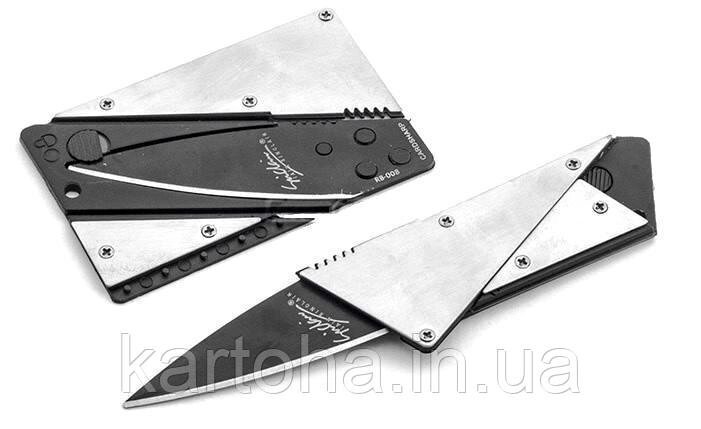 Ніж кредитка CARDSHARP 3 TWISTED METAL від компанії Інтернет-магазин "Tovar-plus. Com. Ua" - фото 1