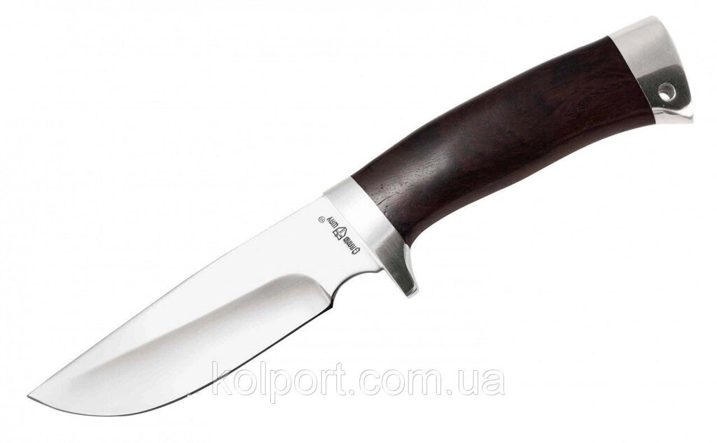 Ніж мисливський рукоять дерево Венге, чохол в комплекті, тактичний ніж, рибальський ніж від компанії Інтернет-магазин "Tovar-plus. Com. Ua" - фото 1