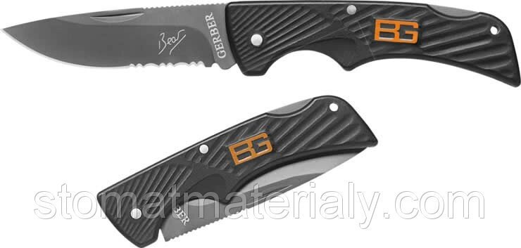 Ніж складаний Gerber Bear Grylls Compact, елітна серія від компанії Інтернет-магазин "Tovar-plus. Com. Ua" - фото 1