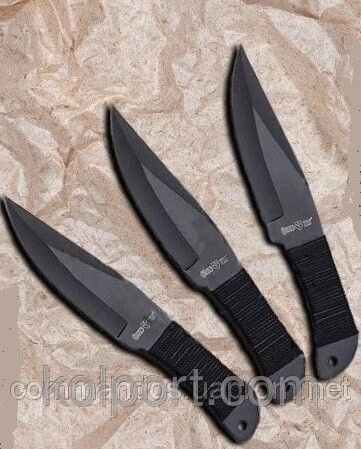 Ножи метательные (3 в 1) від компанії Інтернет-магазин "Tovar-plus. Com. Ua" - фото 1