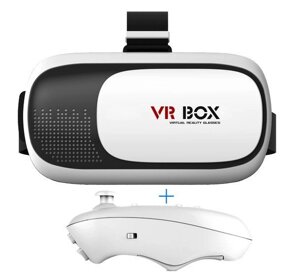 Окуляри віртуальної реальності VR BOX 2.0 3D c пултом