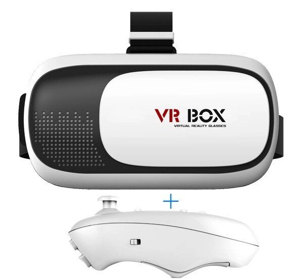 Окуляри віртуальної реальності VR BOX 2.0 3D c пултом від компанії Інтернет-магазин "Tovar-plus. Com. Ua" - фото 1