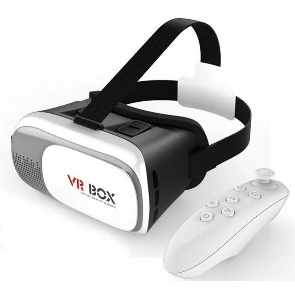 Окуляри віртуальної реальності VR BOX 2.0 + Пульт від компанії Інтернет-магазин "Tovar-plus. Com. Ua" - фото 1