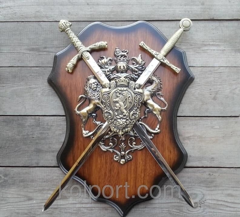 Панно лицарське (емблема, картина, герб, подарунок) від компанії Інтернет-магазин "Tovar-plus. Com. Ua" - фото 1