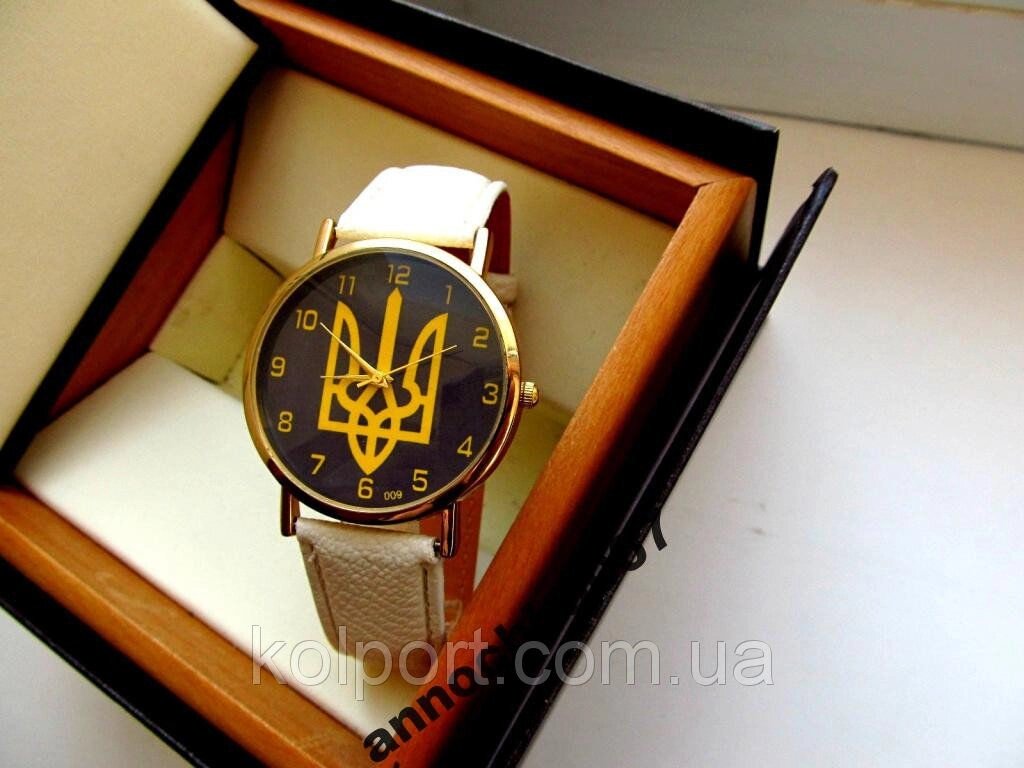 Патріотичні кварцові годинники з гербом України від компанії Інтернет-магазин "Tovar-plus. Com. Ua" - фото 1