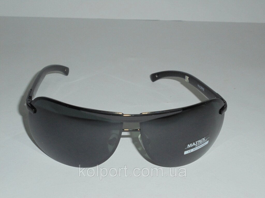 Чоловічі сонцезахисні окуляри Matrix 6623, строгі, модний аксесуар, окуляри, чоловічі, якість, прямокутні - вартість