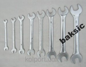Набір ключів 8 одиниць Grand Tool (брезент)