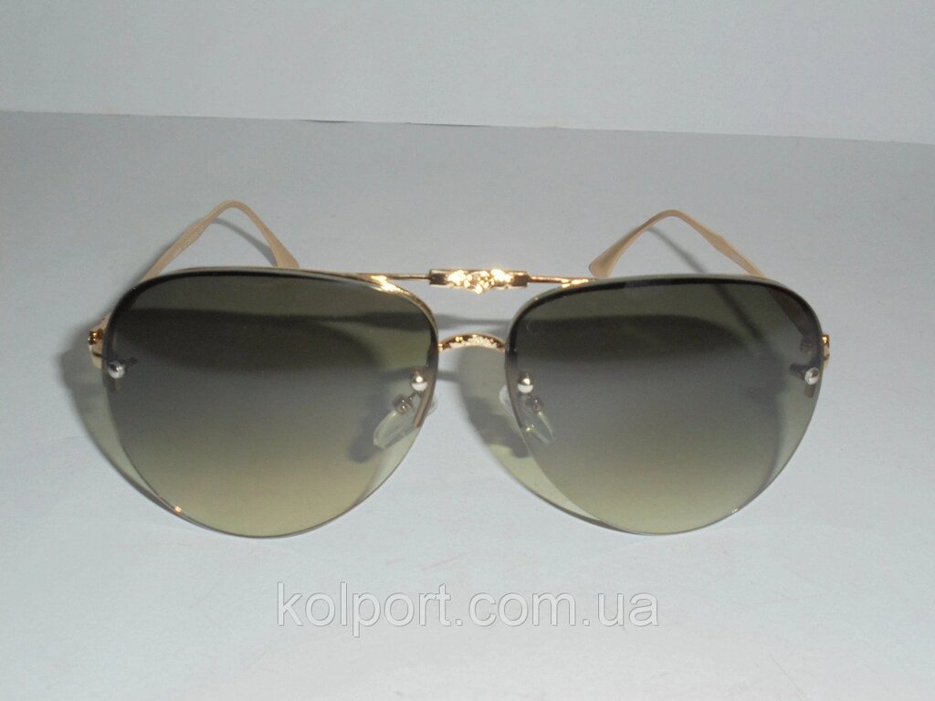Жіночі сонцезахисні окуляри Aviator 6833, окуляри авіатори, модний аксесуар, жіночі, якість, окуляри крапельки - вартість