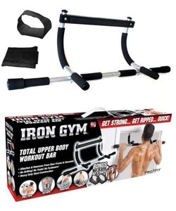 Турнік посилений "Iron Gym", для будинку, спортивні установки, стінки