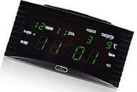 Годинники електронниеCaixing CX 838 настільний годинник календарем, термометром, будильником