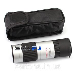 Зорова труба, монокль, монокуляр BUSHNELL 15-55x21, чохол, ремінь для носіння, змінна кратність