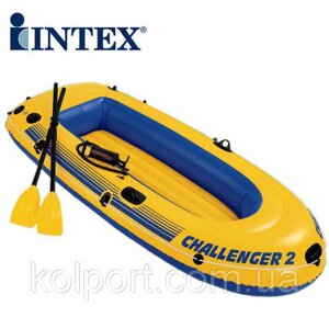 Човен надувний Challenger 2 Set Intex 68367