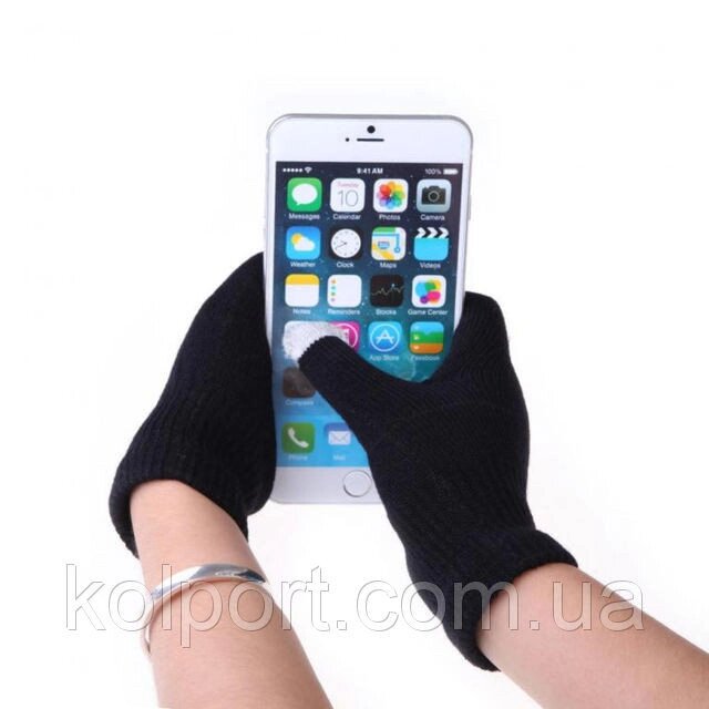 Рукавички Touch Gloves для сенсорних телефонів, зимові рукавички, галантерея та аксесуари - доставка