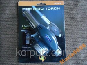 Потужна газовий пальник з пьезо TORCH