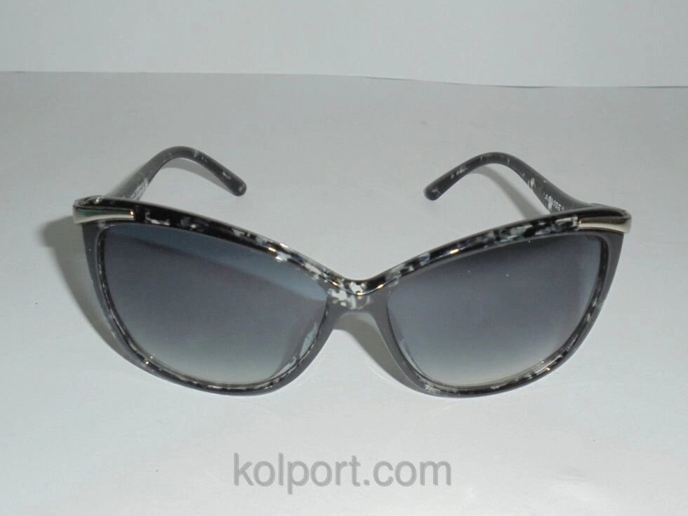 Сонцезахисні окуляри &quot;котяче око&quot; 6686, окуляри стильні, модний аксесуар, окуляри, жіночі окуляри, якість - Україна
