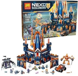 Конструктор Lele 32028 Nexo Knights Королівський замок Найтон 1468 дет