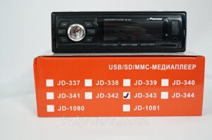 Автомагнітола Pioneer JD-343 USB SD, аудіотехніка, магнітола для авто, аудіотехніка і аксесуари, електроніка