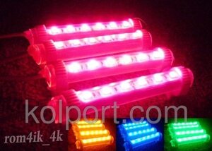 Підсвічування салону авто 4х6LED 19 відтінків !!!