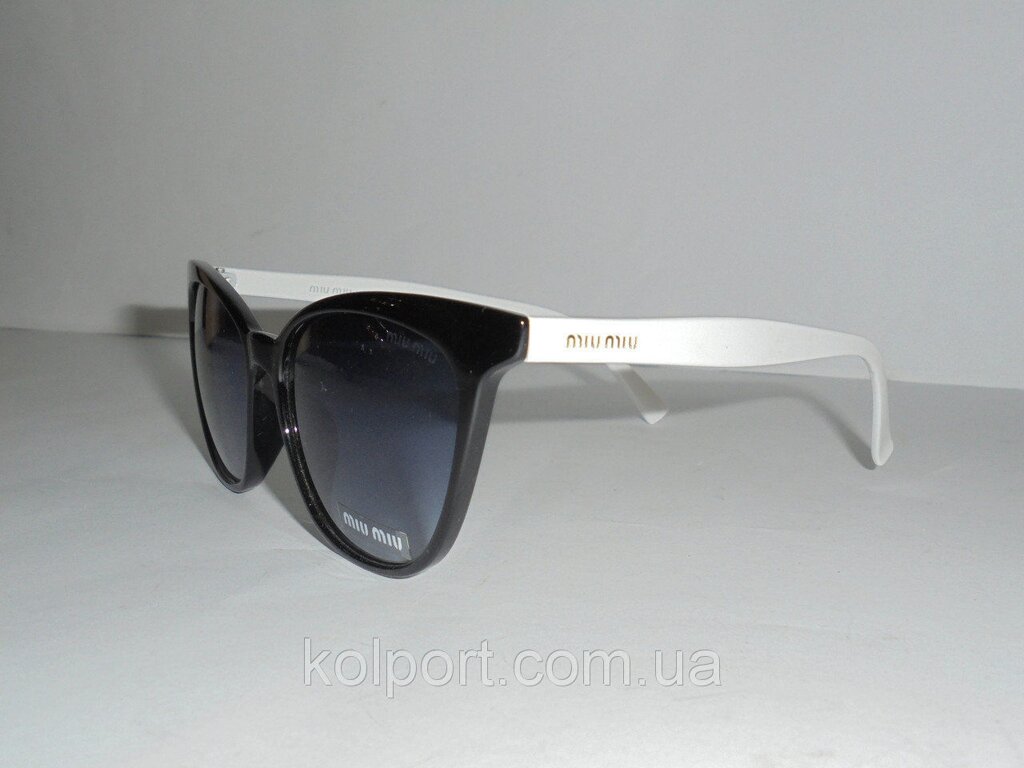 Сонцезахисні окуляри Miu Miu wayfarer 6870, окуляри фейферери, модний аксесуар, окуляри, жіночі окуляри, стильні - огляд