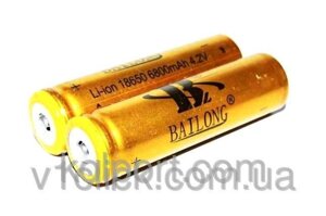 Акумулятор Bailong Li-ion 18650 6800mAh 4.2V