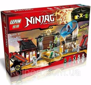 Конструктор Lepin 06033 Ninja Бойова майданчик для аероджітцу 723 дет