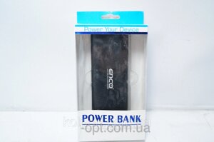 Power Bank Enco 12000mAh 2. A + 1A, зовнішній накопичувач, повер банк, аксесуари для ПК