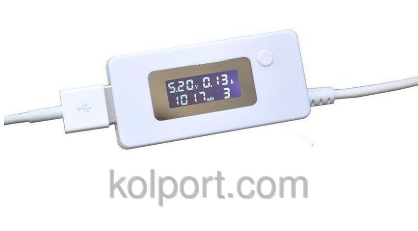 USB тестер напряжения тока емкости KCX-017 - опис