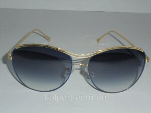 Сонцезахисні окуляри "котяче око" 6641, окуляри стильні, модний аксесуар, окуляри, жіночі окуляри, якість