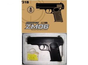 Пістолет ZM 06 TT металевий
