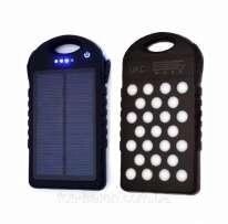 Power Bank UKC Solar Led 28000 mAh, зовнішній акумулятор з сонячною панеллю