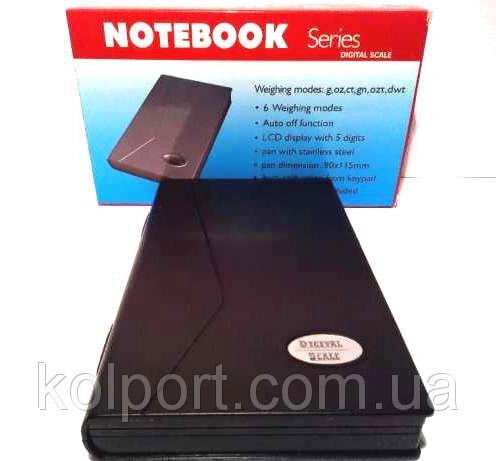 Ювелірні ваги Notebook 500г, крок 0,01, кишенькові ваги, торгові, торгове обладнання - акції