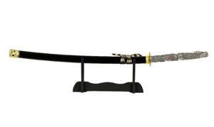 Самурайський меч маклауд очей дракона, японська катана самурай Katana з підставкою