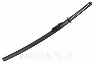 Японська катана самурай, самурайська Katana меч, руків'я зі шнурівкою, в подарунковій коробці з дерева
