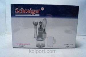 Міксер-блендер Schtiger SHG-743, міксери, блендери, подрібнювачі, кухонна техніка, дрібна побутова техніка