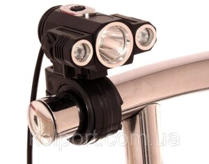 Налобний-велосипедний ліхтар Police BL -1825 T6