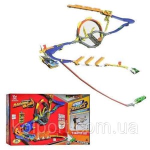 Дитячий настінний трек ML-32462 на стійці аналог Hot Wheels