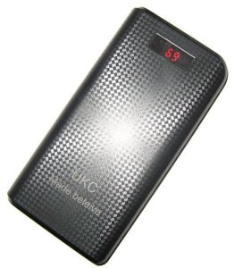Зовнішній акумулятор Power Bank UKC 30800mAh, з дисплеєм, 2 USB, портативний, зарядний пристрій