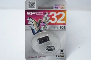 Mini Flash USB 2.0 накопичувач SP Silicon Power 101 32 GB, носії інформації, флешка, флеш накопичувач
