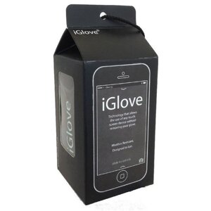 Рукавички iGloves для сенсорних екранів (Чорні), аксесуари для телефонів, рукавички, галантерея