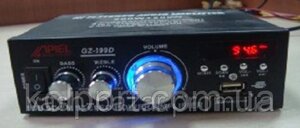Підсилювач для колонок 699Dс FM + MP3 12 / 220вольт