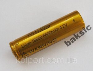Потужний акумулятор BAILONG BL-18650 Li-ion 6800mA