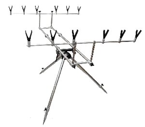 Підставка Rod Pod Corona триноги на 6 вудилищ, відмінний подарунок для чоловіка, рибалка, комплектувальне