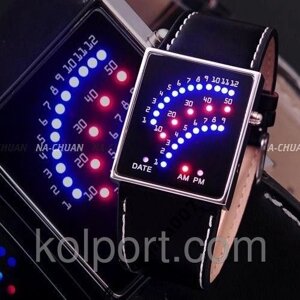 Нові бінарні LED лід годинник, наручний годинник купити
