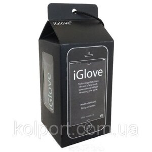 Рукавички iGloves для сенсорних екранів (Чорні), аксесуари для телефонів, рукавички, галантерея